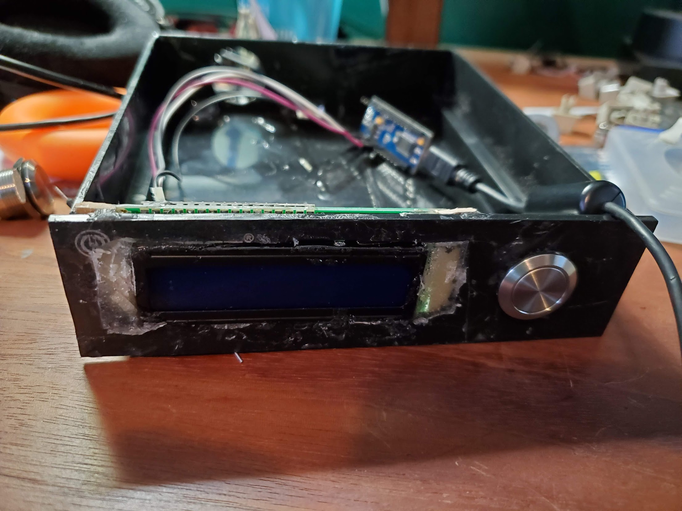 Image showing the arduino mounted in a drawer